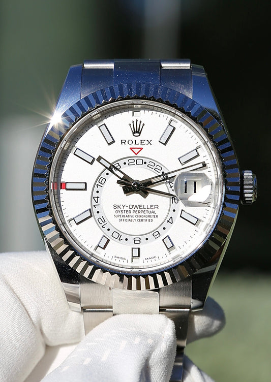 Sky Dweller 326934 White Dial Oyster