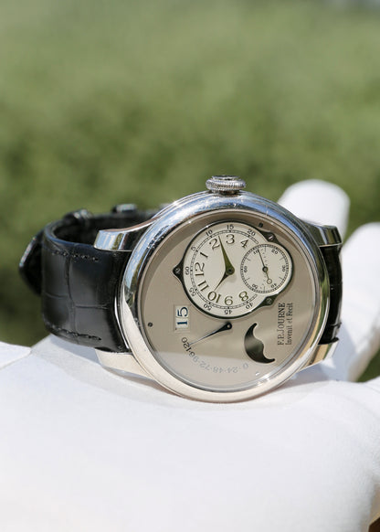 F.P. Journe Octa Lune Grey Dial Platinum 42mm 1300.3