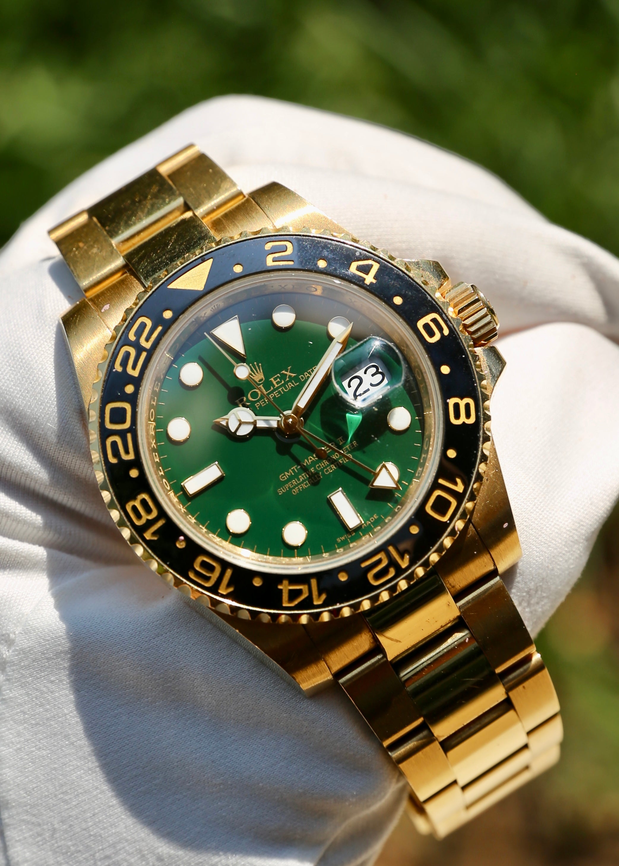 Gmt green face best sale