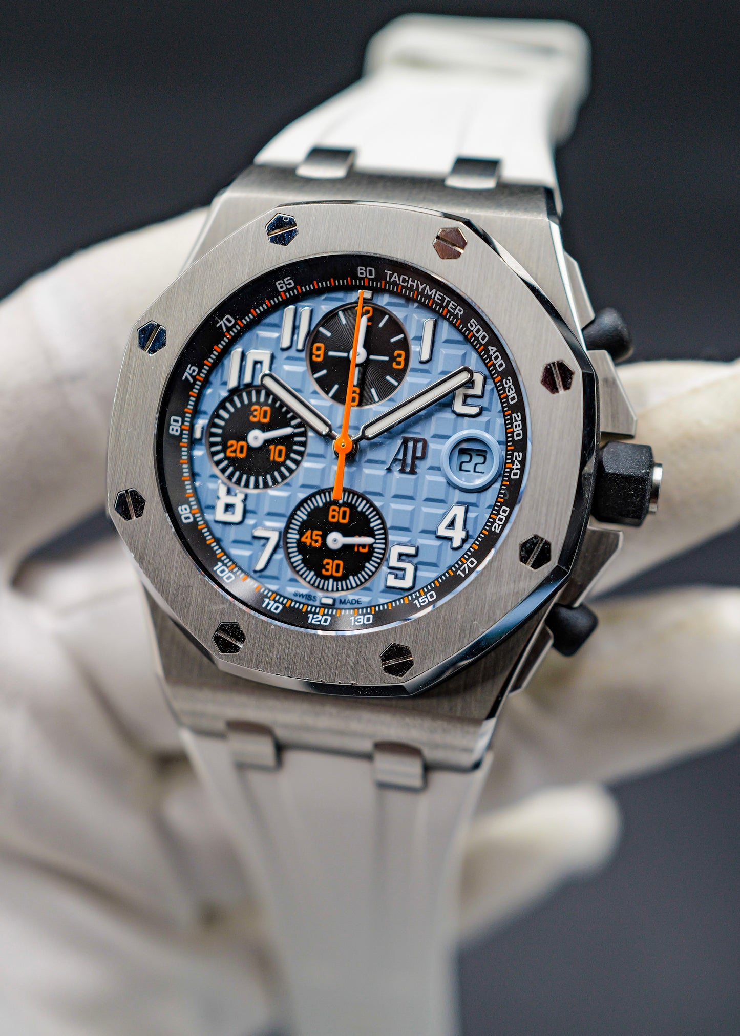 AP Royal Oak Offshore Chronograph 42mm 26238ST Gulf Blue