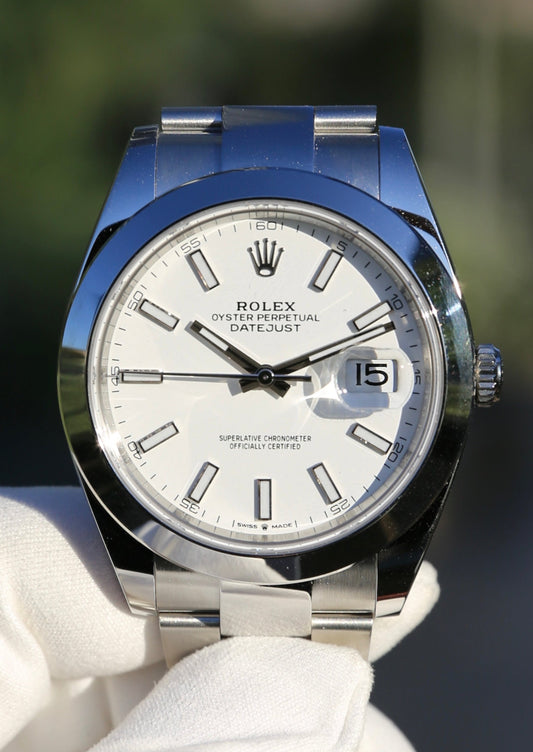 Rolex Datejust 31nn 126300 White Dial