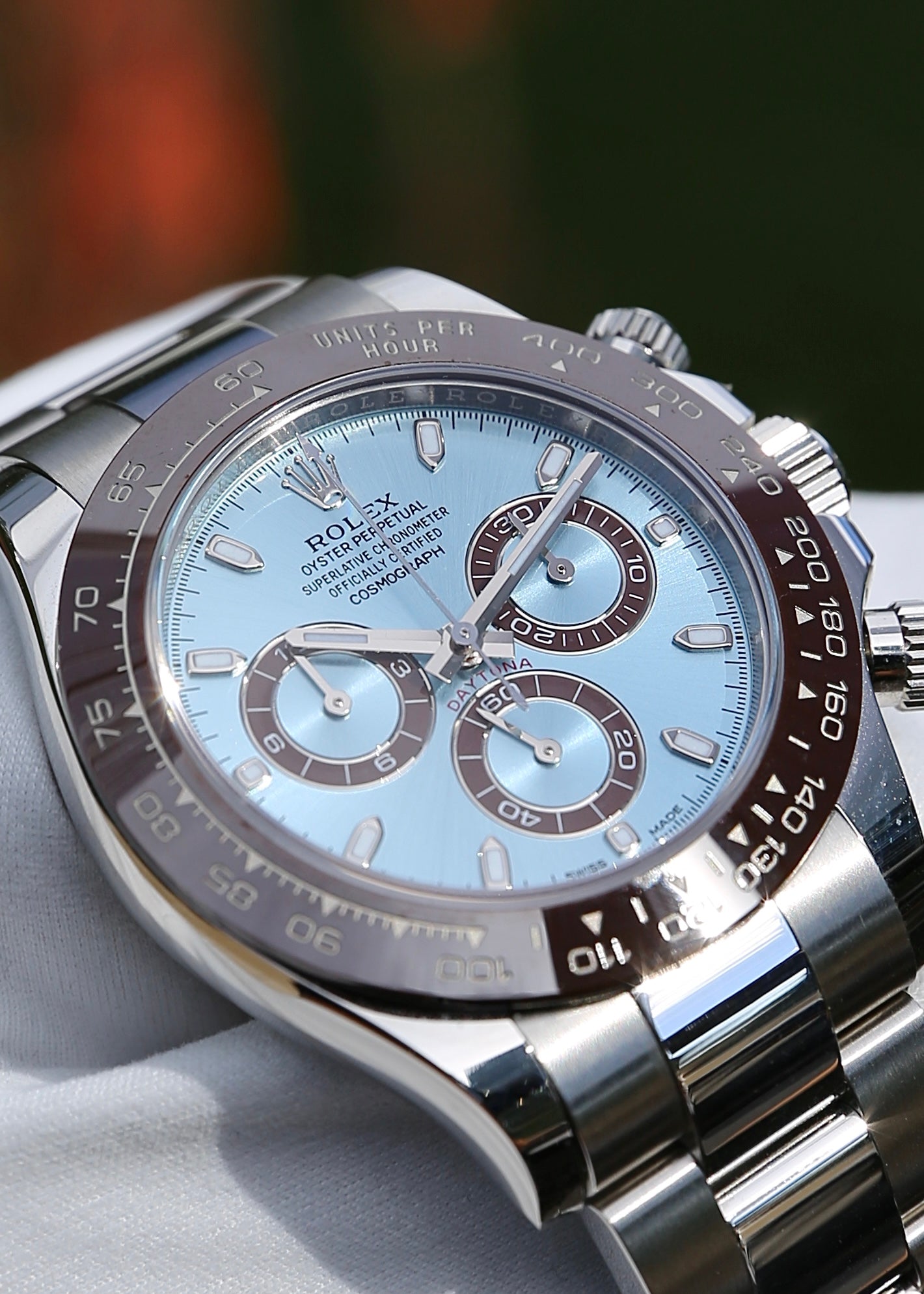 Rolex Daytona 116506 Platinum Ice Blue Dial “Platona”