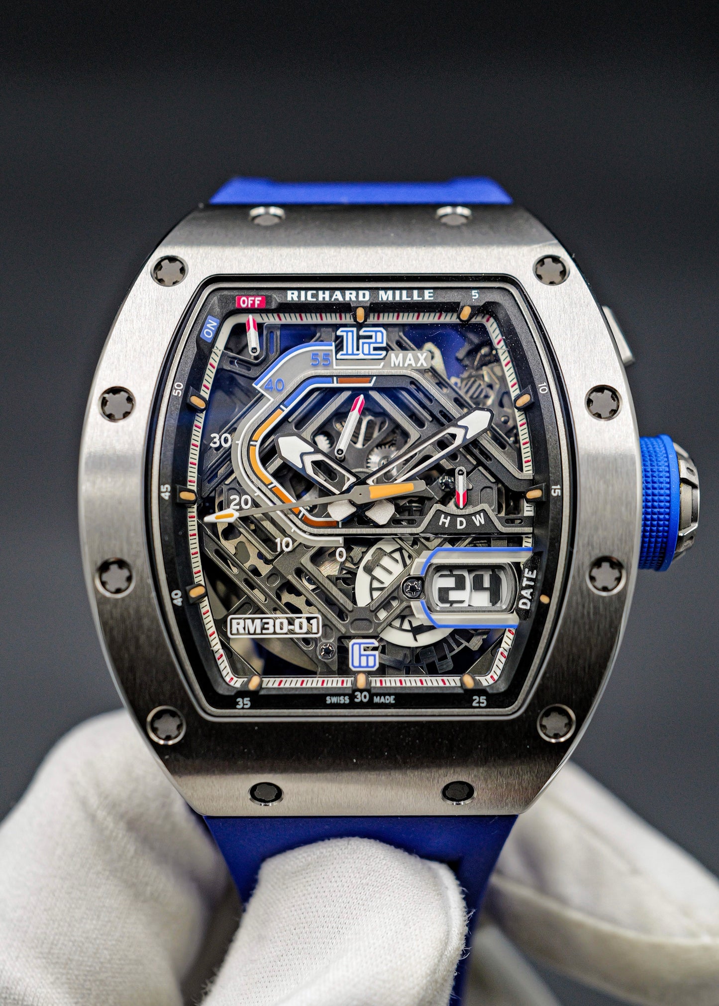 Richard Mille RM30-01 Ti Automatic Declutchable Rotor Titanium