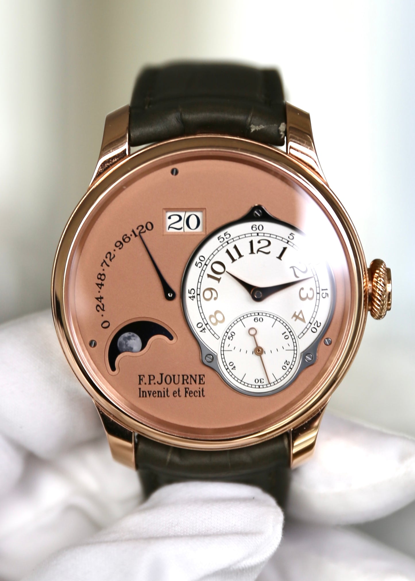 F.P. Journe Octa Lune Salmon Dial Rose Gold 40mm 1300.3