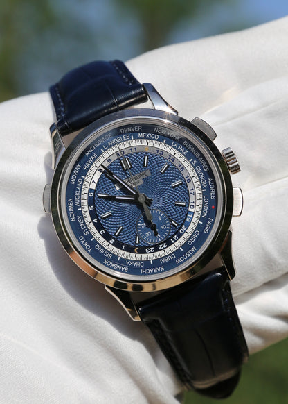 Patek Philippe World Time Chronograph 5930G 18K White Gold