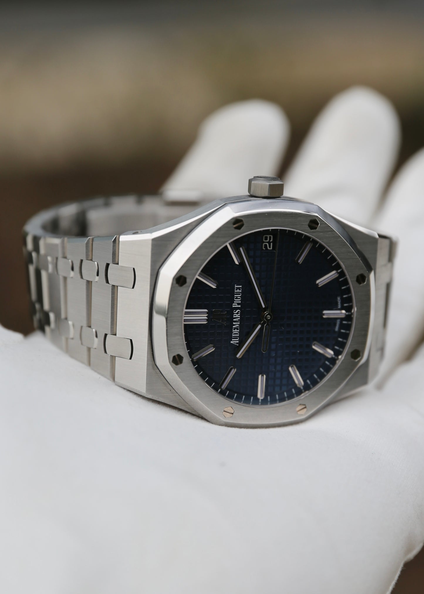 AP Royal Oak 41mm 15500ST Blue Dial