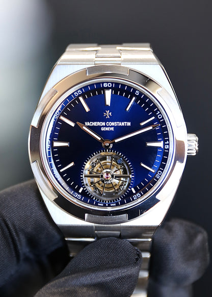 Vacheron Constantin Overseas Tourbillon 6000V Blue Dial