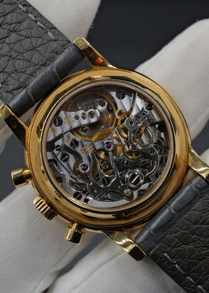 Patek Philippe Grand Complication Perpetual Calendar Chronograph 3970EJ 2nd Series Rare Leaf Hands