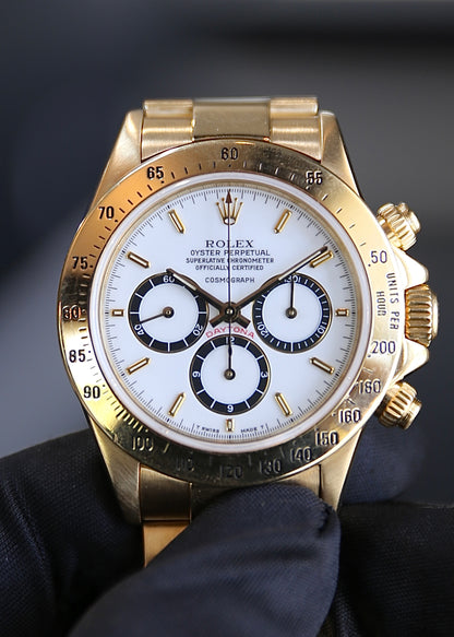 Rolex Daytona 16528 Zenith Movement Porcelain Floating Dial