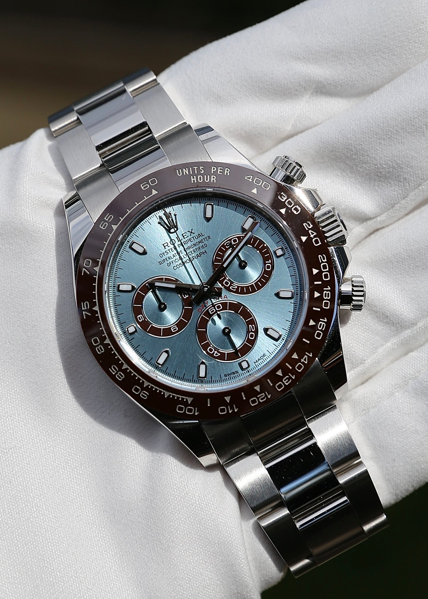 Rolex Daytona 116506 Platinum Ice Blue Dial “Platona”