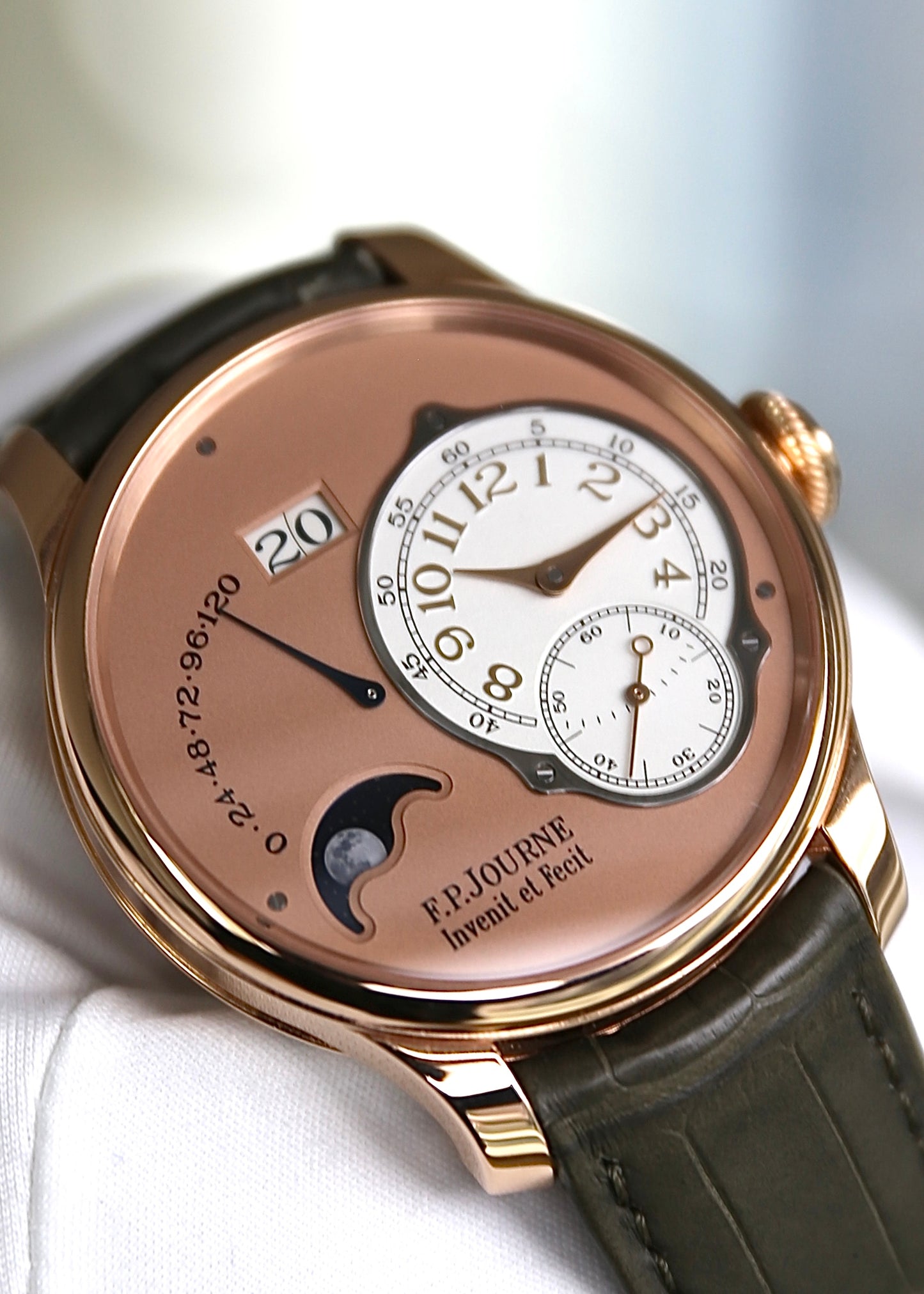 F.P. Journe Octa Lune Salmon Dial Rose Gold 40mm 1300.3