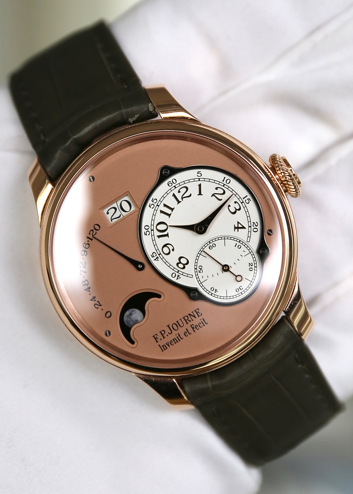 F.P. Journe Octa Lune Salmon Dial Rose Gold 40mm 1300.3