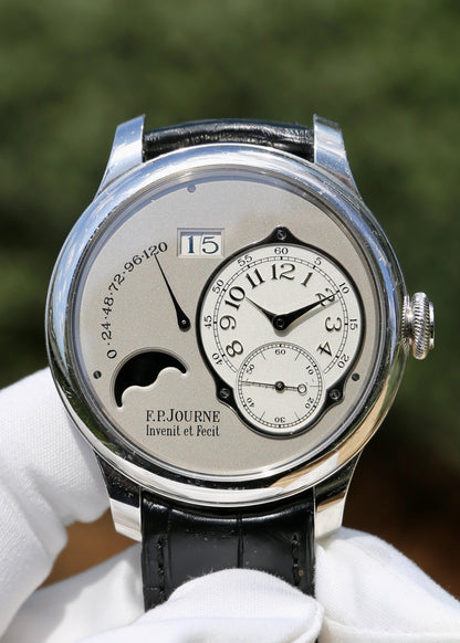 F.P. Journe Octa Lune Grey Dial Platinum 42mm 1300.3