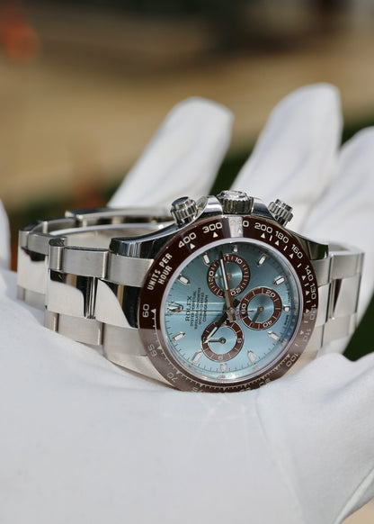 Rolex Daytona 116506 Platinum Ice Blue Dial “Platona”