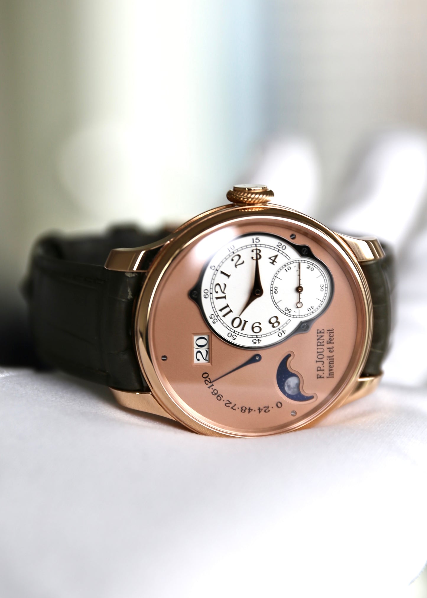 F.P. Journe Octa Lune Salmon Dial Rose Gold 40mm 1300.3