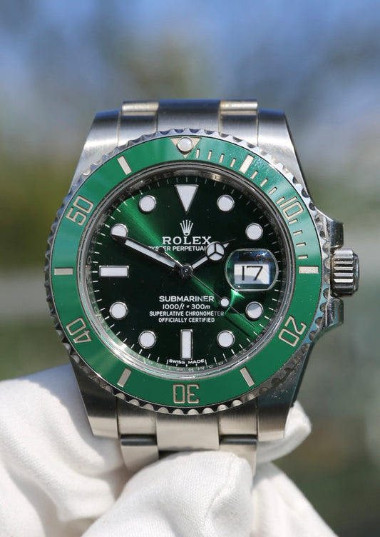 Rolex Submariner 50th Anniversary Green Dial 116610LV "Hulk"