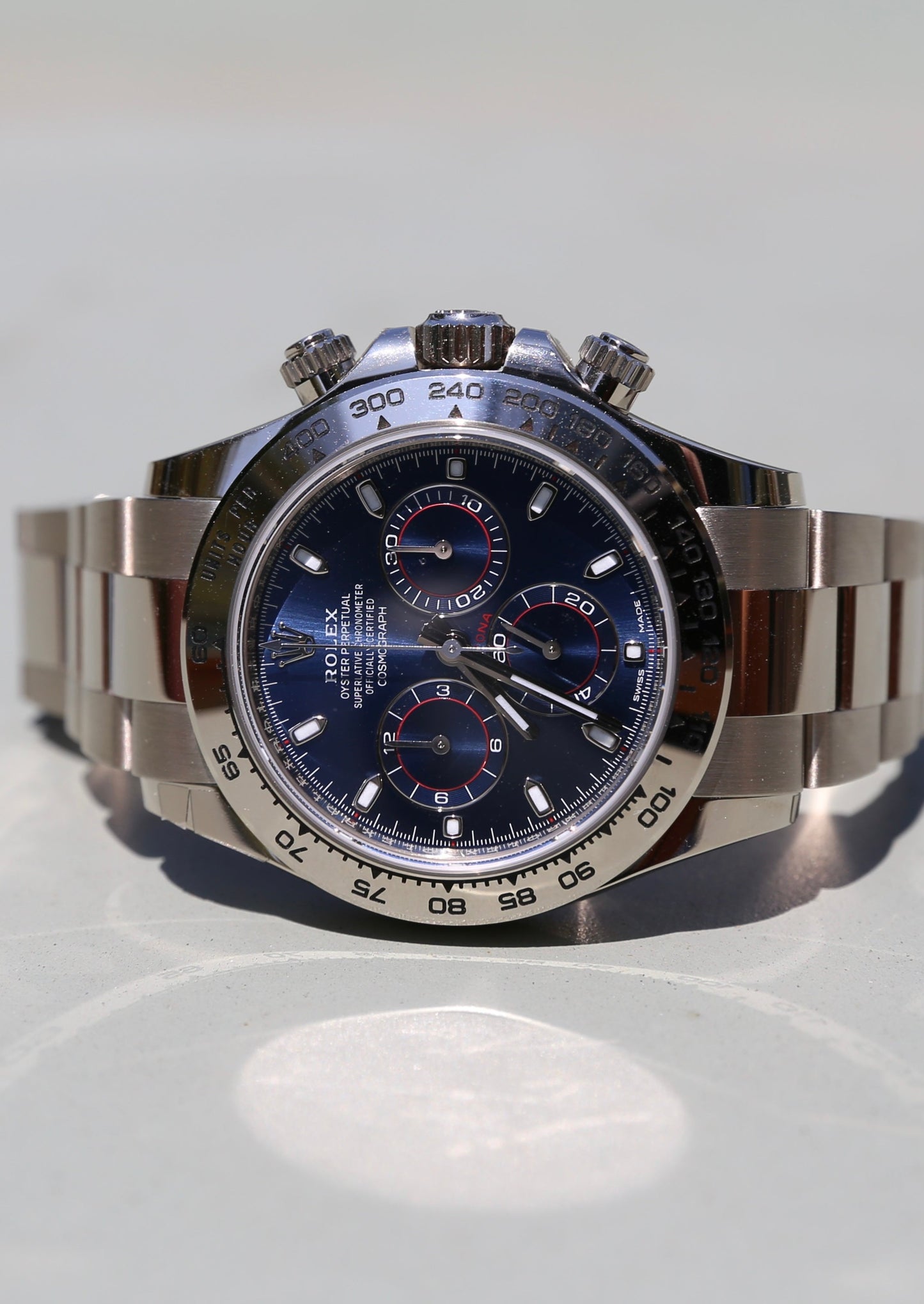 Rolex Daytona 116509 18K White Gold Blue Dial