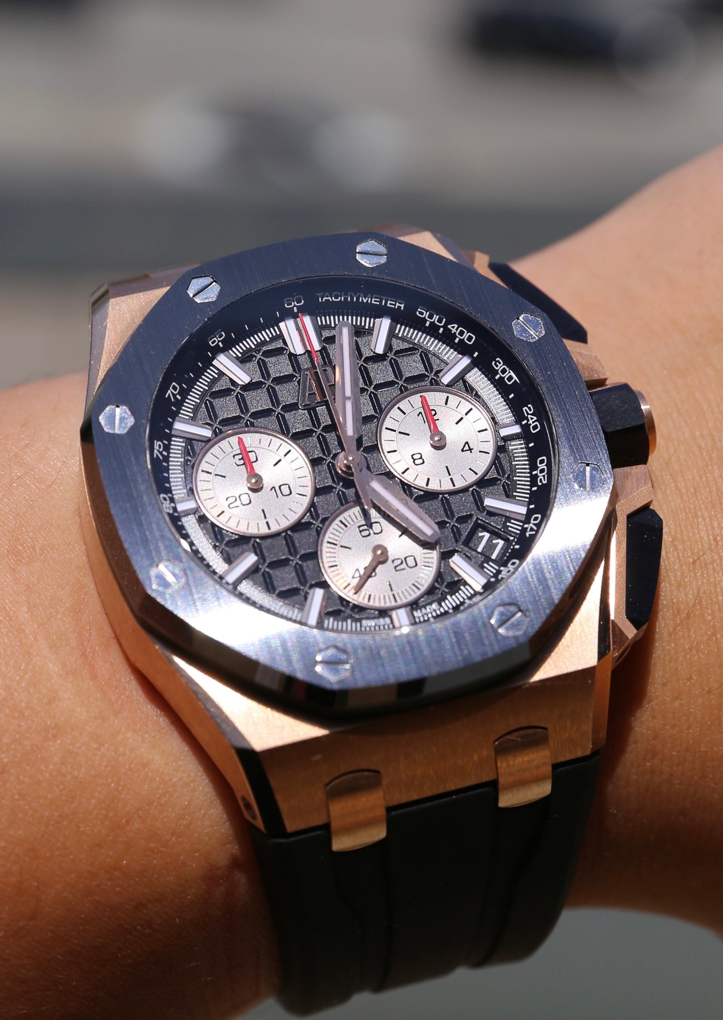 AP Royal Oak Offshore Chronograph Rose Gold 26420RO